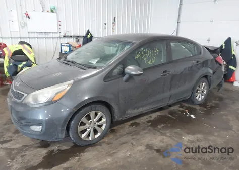 2012 Kia Rio Ex из США, поврежденный, VIN KNADN4A31C6084282
